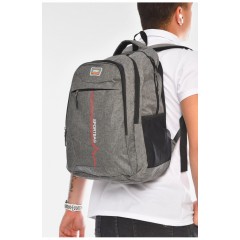Рюкзак чоловічий спортивний сірого кольору 204460L
