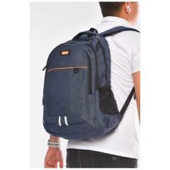 Рюкзак чоловічий спортивний темно-синього кольору 204462L