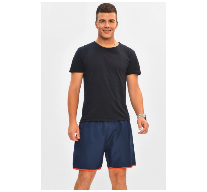 Мужские шорты темно-синего цвета 204543L