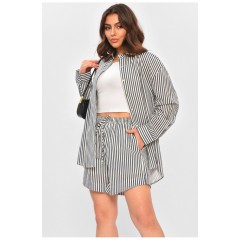 Женский костюм белого цвета с принтом 204590L