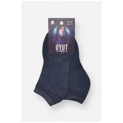 Шкарпетки чоловічі спортивні демісезонні темно-синього кольору 204731L