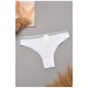 Труси жіночі однотонні білого кольору 204822L