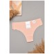 Труси жіночі однотонні рожевого кольору 204824L