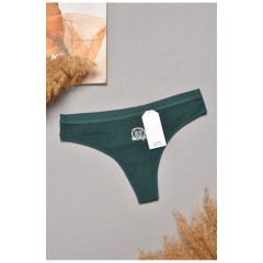 Стрінги жіночі зеленого кольору 204839L