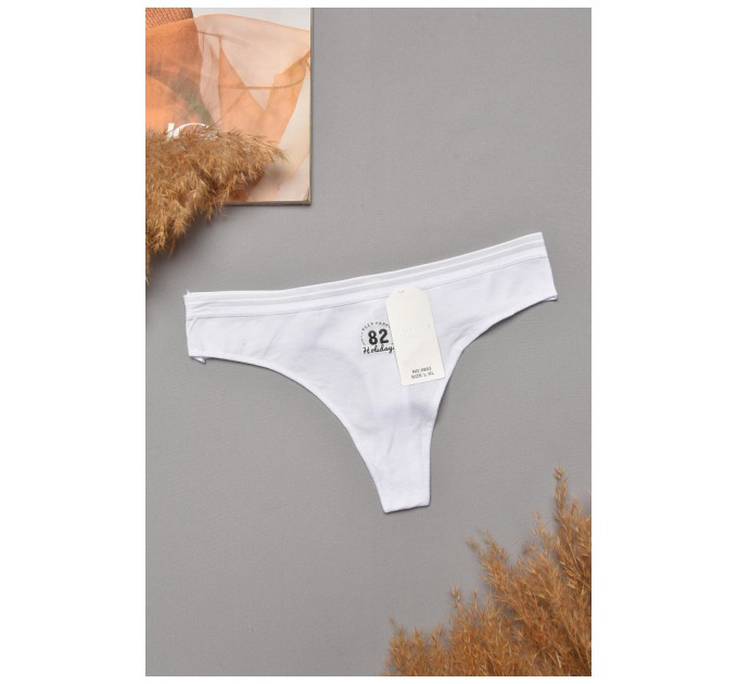 Стрінги жіночі білого кольору 204840L
