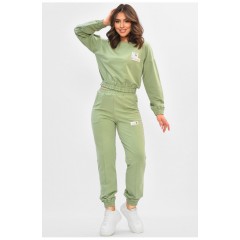 Спортивний костюм жіночий м'ятного кольору 204900L