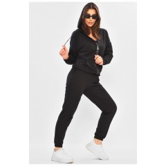Спортивний костюм жіночий чорного кольору 205188L