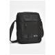 Мужская сумка через плечо текстиль черного цвета 205431L