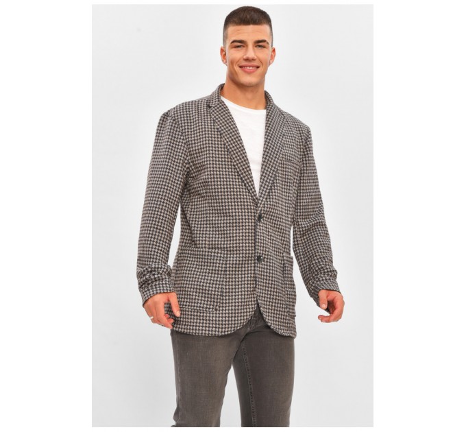 Мужской пиджак коричневого цвета 205511L