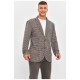 Мужской пиджак коричневого цвета 205511L