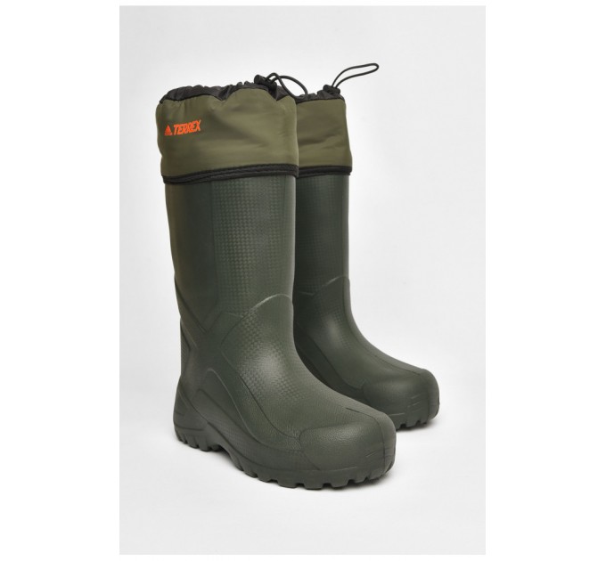 Сапоги мужские пена со съемным носком цвета хаки 205572L