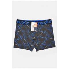 Боксери чоловічі чорного кольору з принтом 205924L