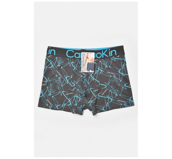 Боксеры мужские темно-серого цвета с принтом 205925L