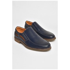Туфлі чоловічі темно-синього кольору 205972L