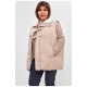 Жилетка жіноча батал демісезонна світло-сірого кольору 206033L