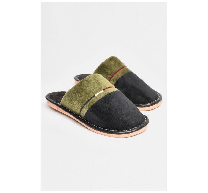 Тапочки комнатные мужские черного цвета 206385L