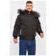 Куртка мужская еврозима черного цвета 206418L