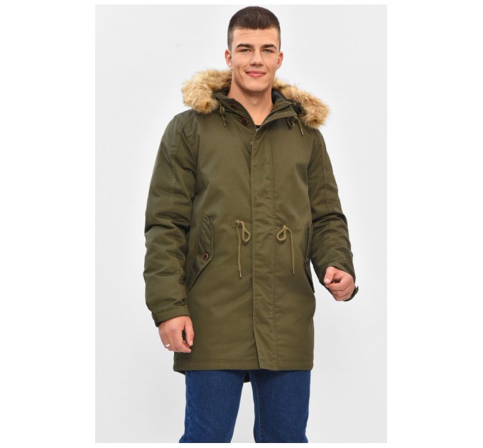 Куртка мужская еврозима цвета хаки 206435L