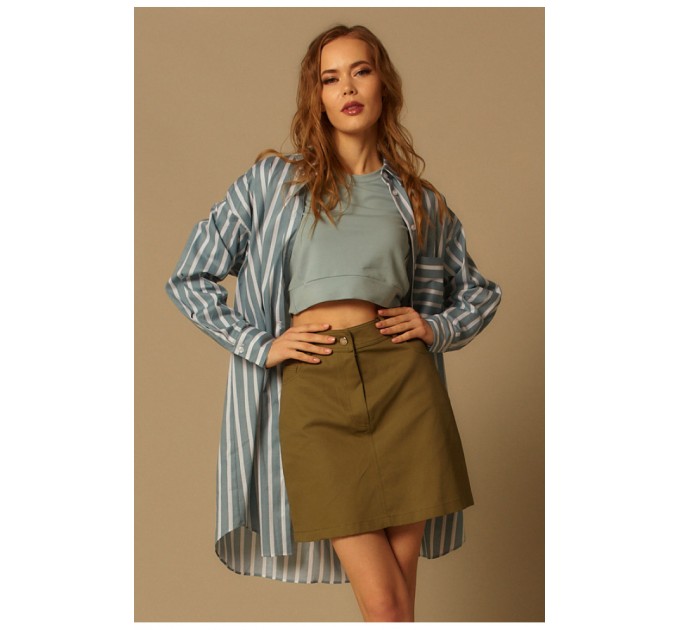 Жіноча спідниця хакі 145778L