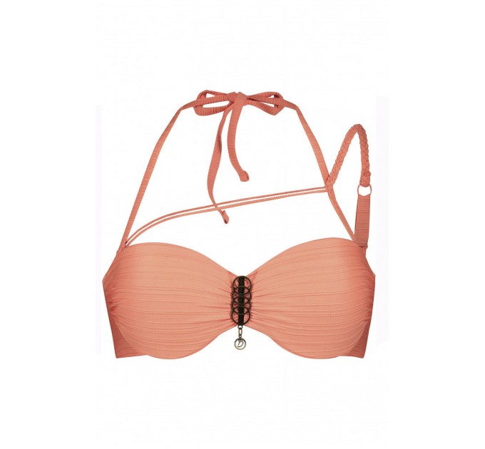 Купальник женский верх персиковый 146408L