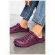 Крокси жіночі фіолетового кольору 156006L