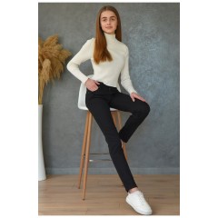 Джинсы подростковые черного цвета 157260L