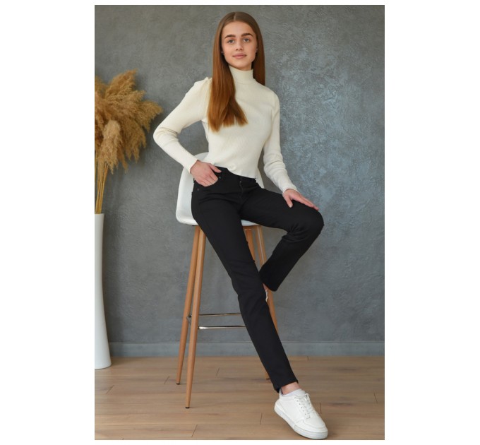 Джинсы подростковые черного цвета 157260L