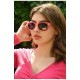 Окуляри жіночі рожевого кольору 161088L Окуляри жіночі рожевого кольору 161088L
