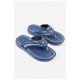 Вьетнамки для мальчика темно-синего цвета с серыми вставками 162525L
