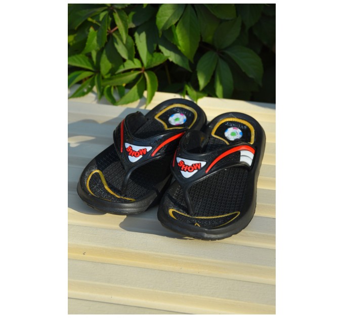 Вьетнамки детские мальчик черного цвета 163406L