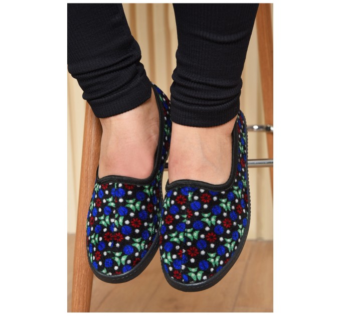 Капці жіночі чорного кольору 163607L