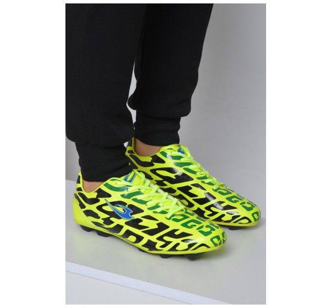 Бутси чоловічі салатового кольору 165939L