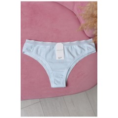 Труси жіночі однотонні блакитного кольору 169707L