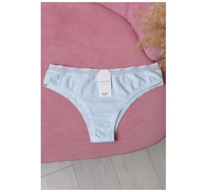 Труси жіночі однотонні блакитного кольору 169707L