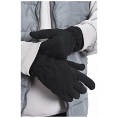 Рукавички чоловічі флісові чорного кольору 170833L