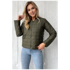 Куртка женская цвета хаки 172473L