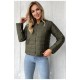 Куртка жіноча кольору хакі 172473L
