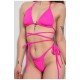 Купальник жіночий рожевого кольору чашка В 173276L
