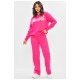 Костюм жіночий розкльошений рожевого кольору 174394L