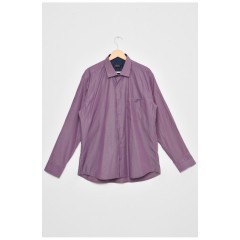 Рубашка мужская красного цвета в клетку 174870L