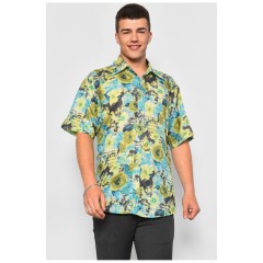 Рубашка мужская зеленого цвета 174930L