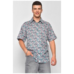 Рубашка мужская зеленого цвета 174933L