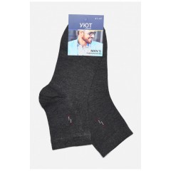 Носки мужские демисезонные темно-серого цвета 175500L