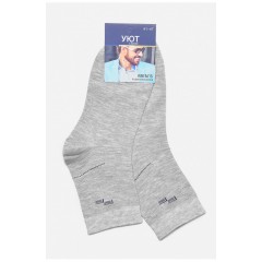 Шкарпетки чоловічі демісезонні сірого кольору 175504L