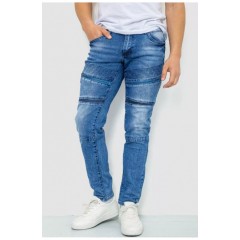 Джинси чоловічі синього кольору 178650L