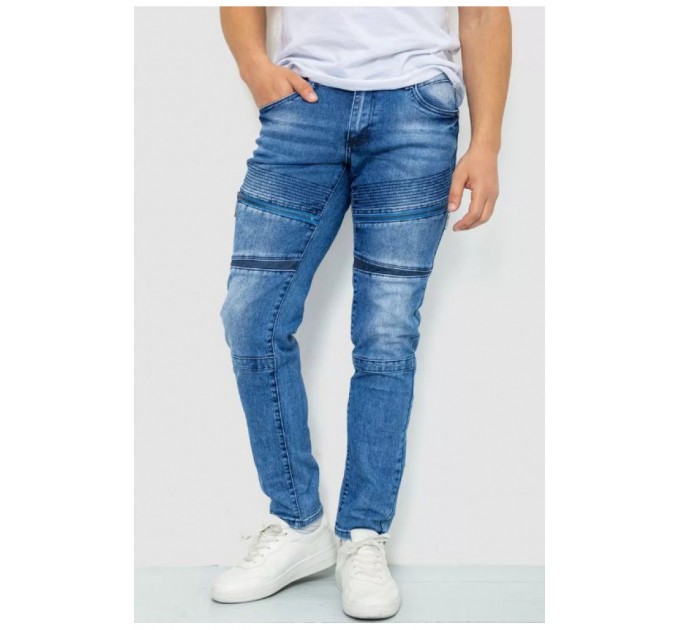 Джинси чоловічі синього кольору 178650L