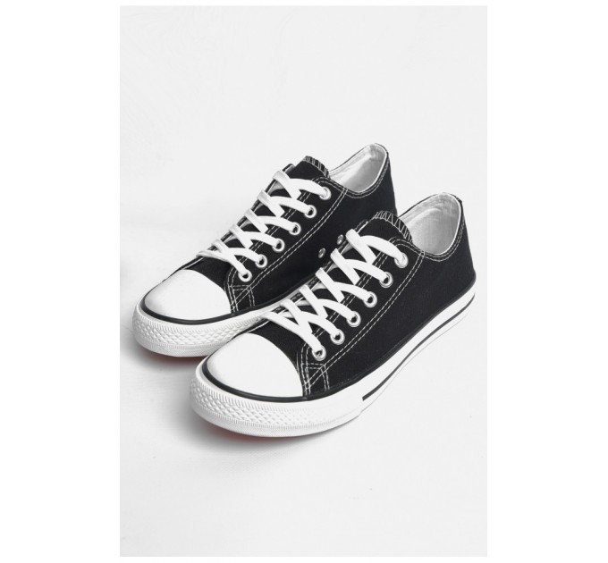 Кеди чоловічі текстильні чорного кольору 178918L