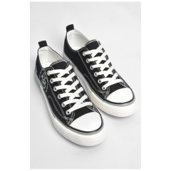 Кеды мужские текстильные черного цвета 178923L