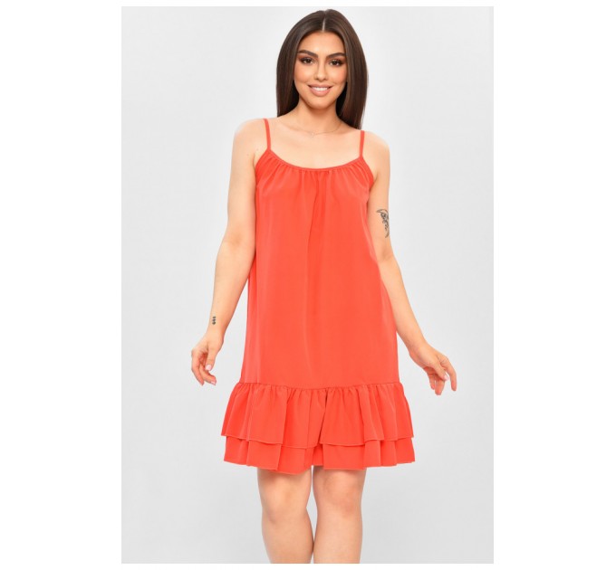 Сарафан жіночий коралового кольору 179005L