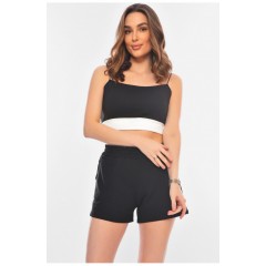 Костюм жіночий чорного кольору 179032L